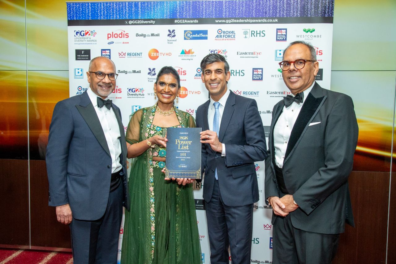 Dr Tharshiny Pankaj at the GG2 Leadership & Diversity Awards